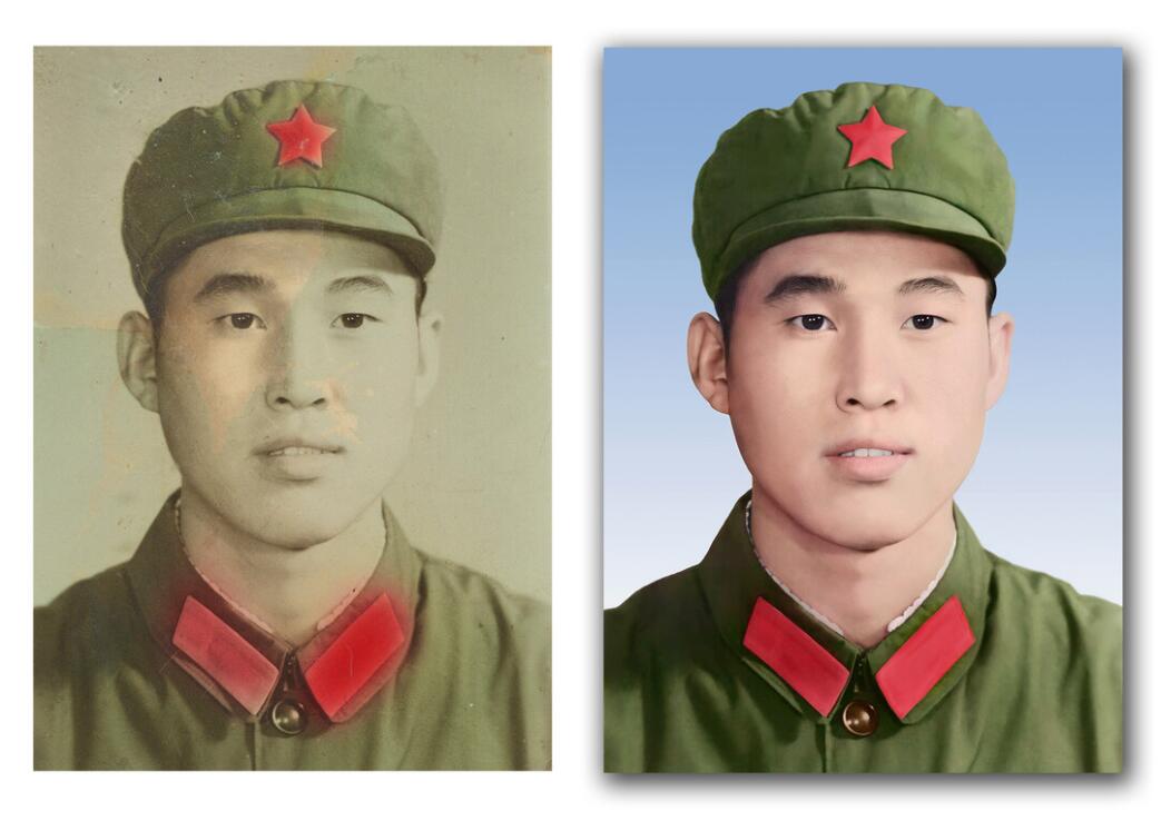 乾安破损照片修复-18
