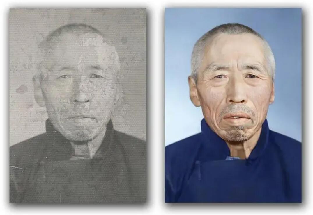 乾安破损照片修复-56